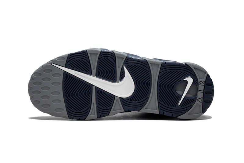 Nike More Uptempo Georgetown Colorway sneakers scottie pippen Georgetown University Sports Basketball Nike Air kicks streetwear hypebeast