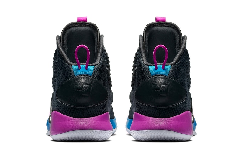 Nike Hyperdunk X Black Blue Purple august 2018 release basketball sneakers