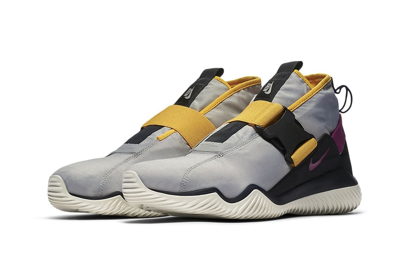 Nike Komyuter ESS "Pro Gold/Rave Pink" Release ACG Colorway Official Look release info price purchase sneaker footwear Granite Black Pro Gold Rave Pink military inspired kicks