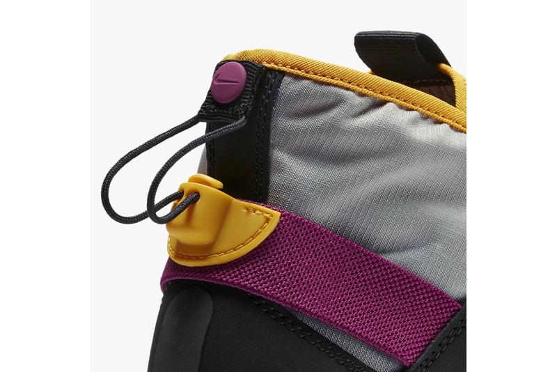 Nike Komyuter ESS "Pro Gold/Rave Pink" Release ACG Colorway Official Look release info price purchase sneaker footwear Granite Black Pro Gold Rave Pink military inspired kicks