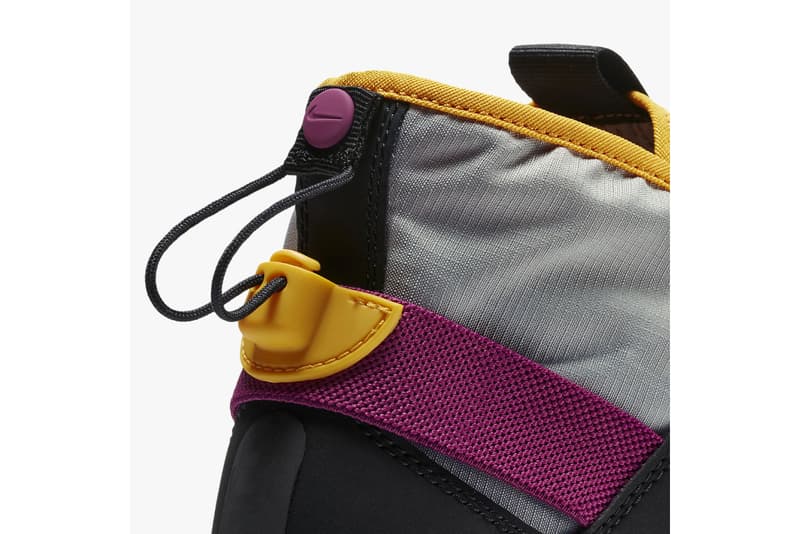 Nike Komyuter ESS "Pro Gold/Rave Pink" Release ACG Colorway Official Look release info price purchase sneaker footwear Granite Black Pro Gold Rave Pink military inspired kicks