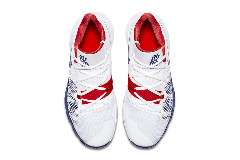 Nike Kyrie Flytrap red white blue release info kyrie irving sneakers