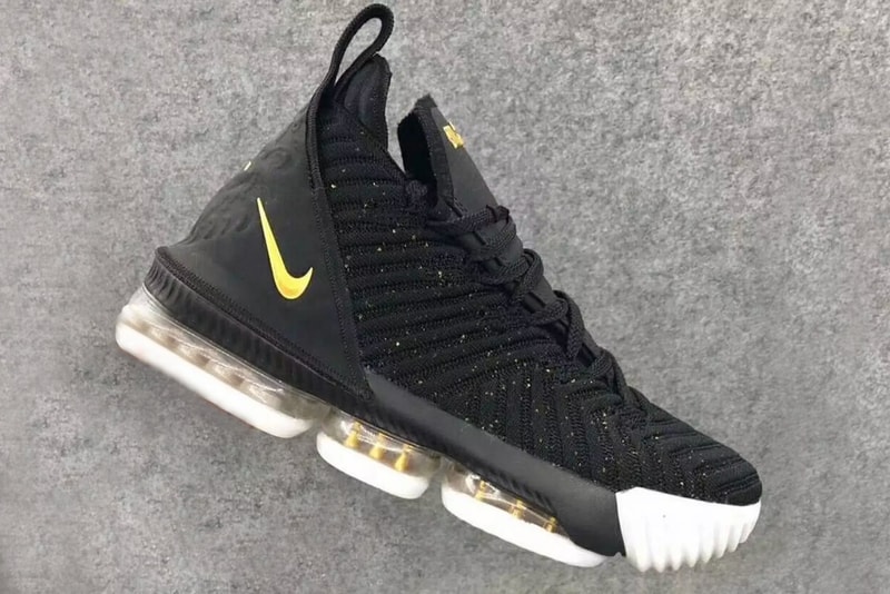 Nike LeBron 16 black first look