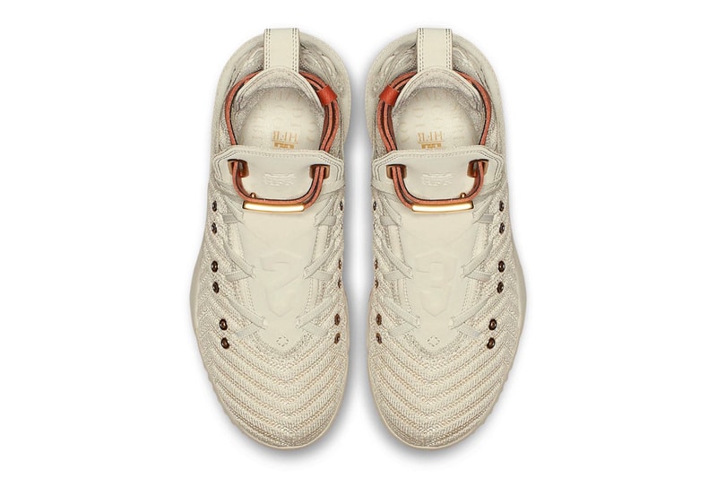 Nike LeBron 16 LMTD HFR Release Vanchetta Tan Harlems Fashion Row James official Look Cream