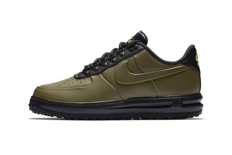nike lunar force 1 duckboot low olive