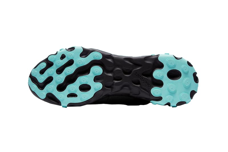 Nike React Element 55 Black White Jade New Colorways Footwear Shoes Sneakers Trainers Cop Purchase Buy 87