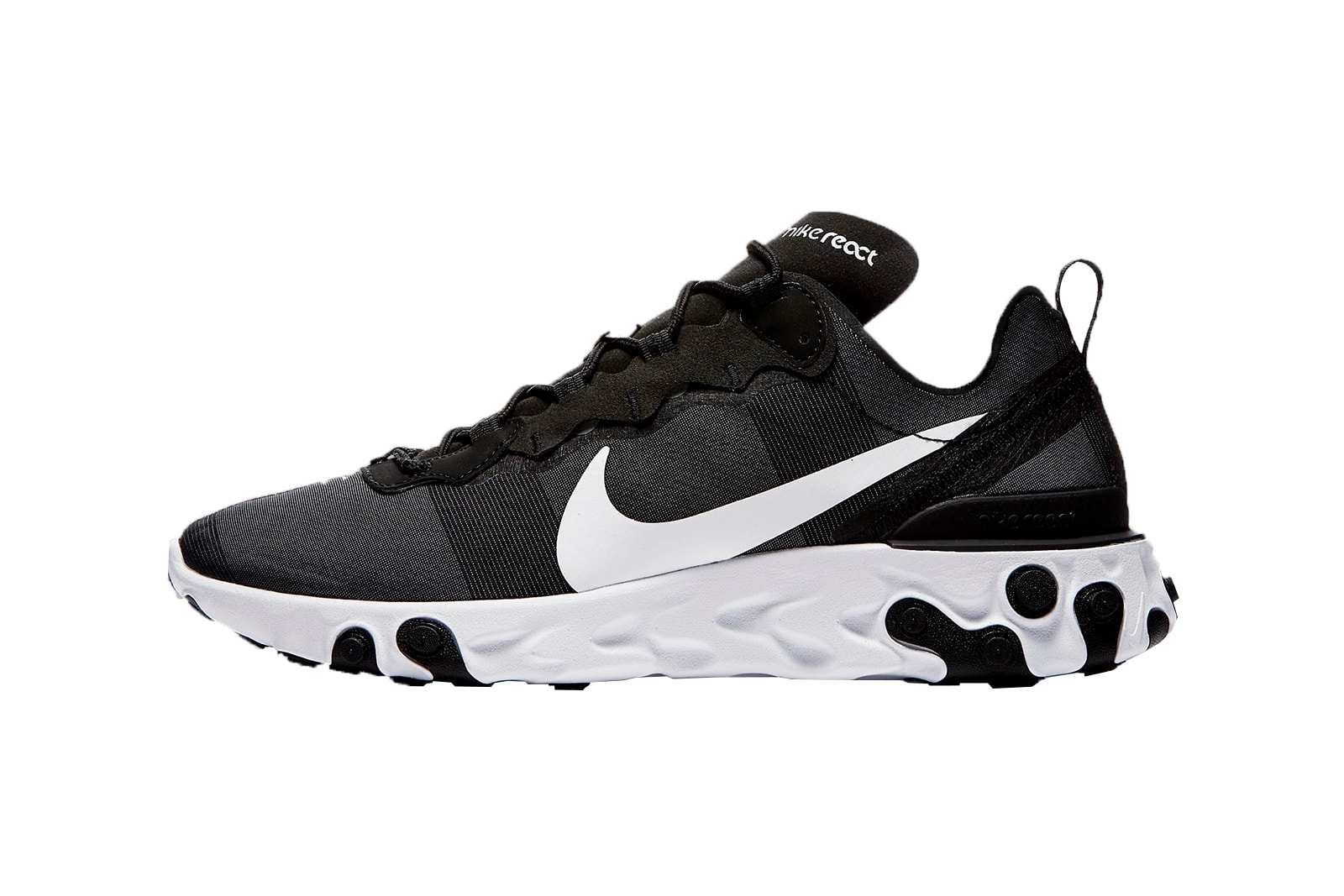 Nike React Element 55 Black White Jade New Colorways Footwear Shoes Sneakers Trainers Cop Purchase Buy 87
