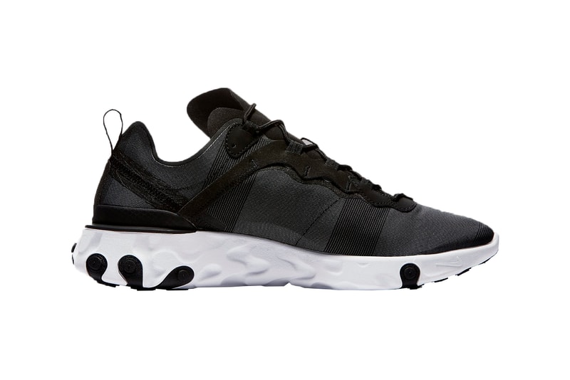 Nike React Element 55 Black White Jade New Colorways Footwear Shoes Sneakers Trainers Cop Purchase Buy 87