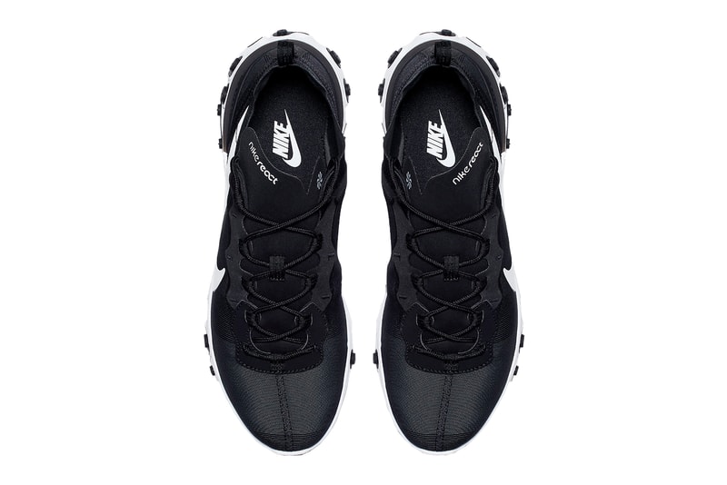 Nike React Element 55 Black White Jade New Colorways Footwear Shoes Sneakers Trainers Cop Purchase Buy 87