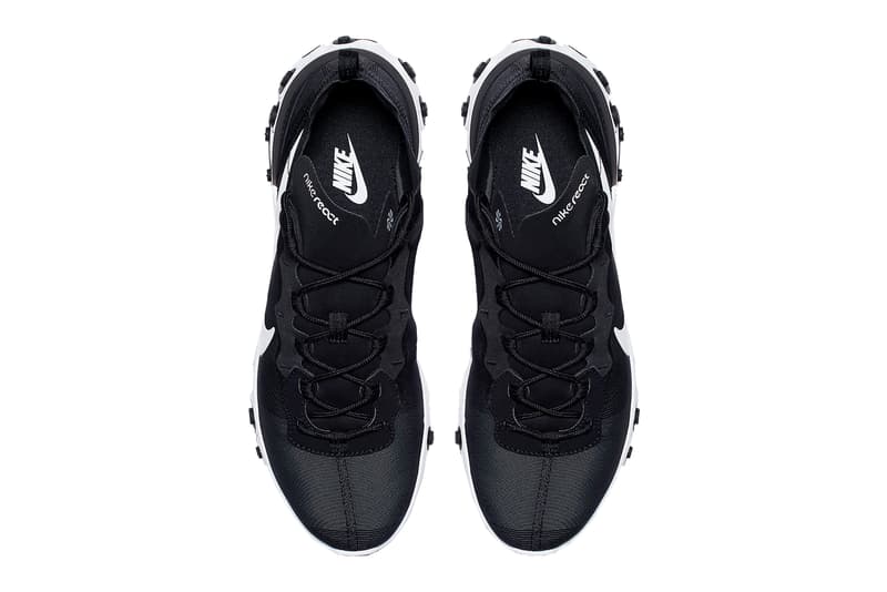 Nike React Element 55 Black White Jade New Colorways Footwear Shoes Sneakers Trainers Cop Purchase Buy 87