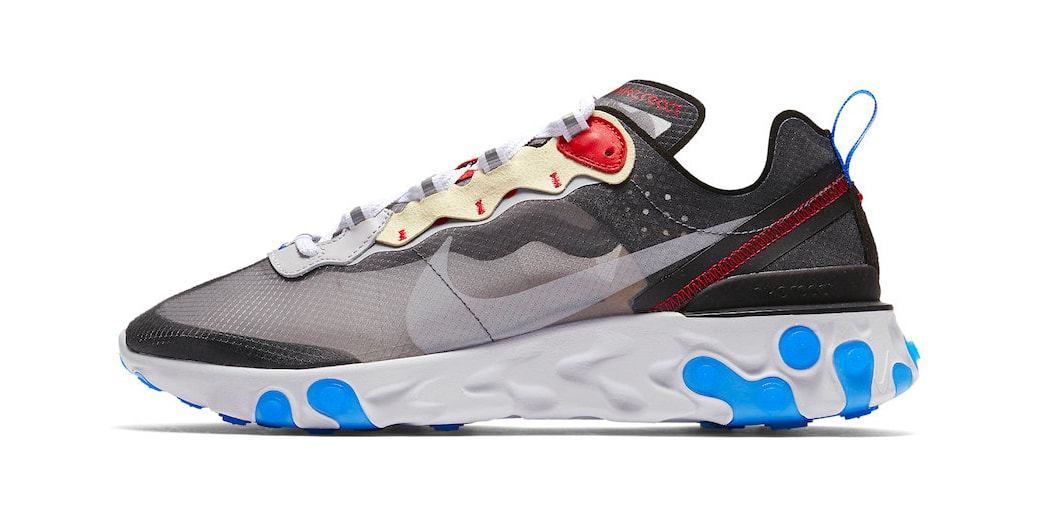Nike react element 87 kids grey Clearance