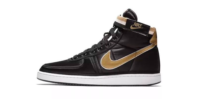 Nike Vandal Supreme Black/Gold and Red 