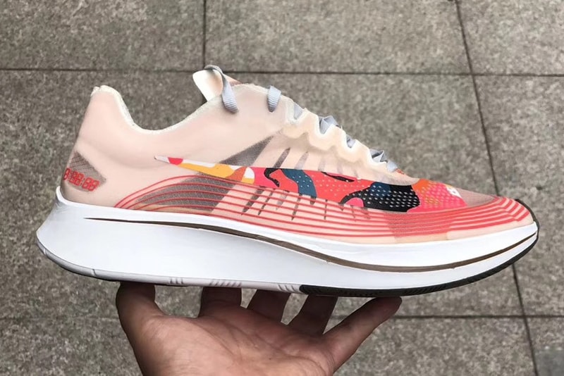 Nike Zoom Fly Camo Swoosh First Look Orange Red Black Pink White