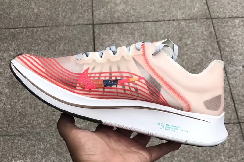 Nike Zoom Fly Camo Swoosh First Look Orange Red Black Pink White