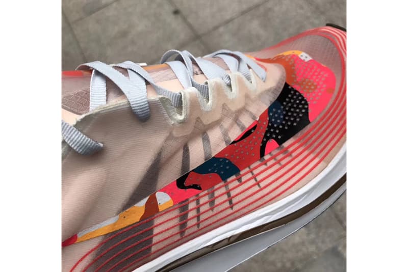 Nike Zoom Fly Camo Swoosh First Look Orange Red Black Pink White