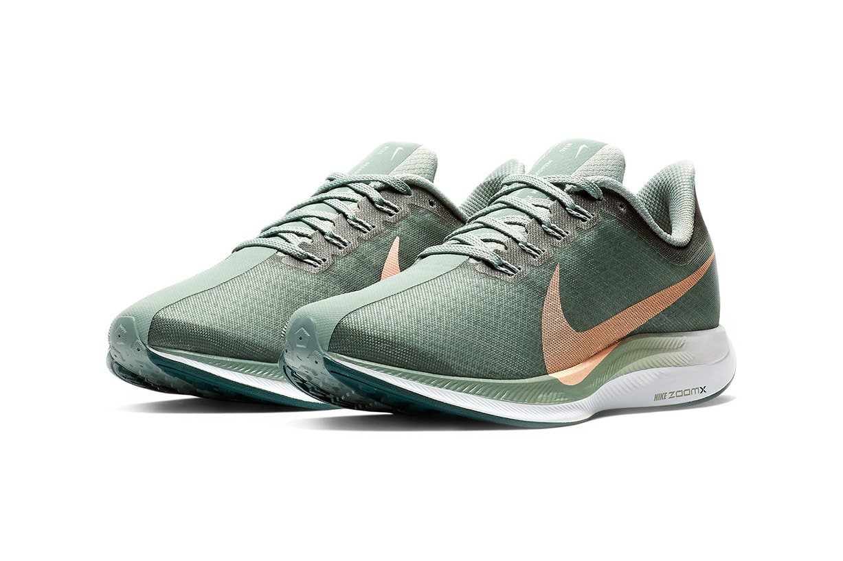 Nike Zoom Pegasus 35 Turbo “Mica Green" release date green sneaker shoe bronze running high-tech sport footwear trainer