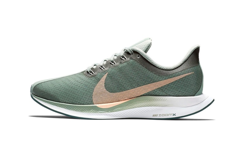 Nike Zoom Pegasus 35 Turbo “Mica Green" release date green sneaker shoe bronze running high-tech sport footwear trainer