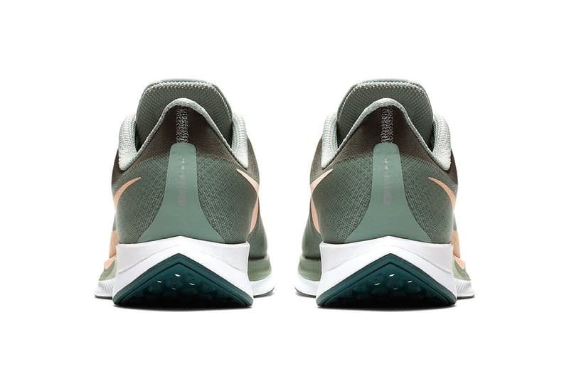 Nike Zoom Pegasus 35 Turbo “Mica Green" release date green sneaker shoe bronze running high-tech sport footwear trainer