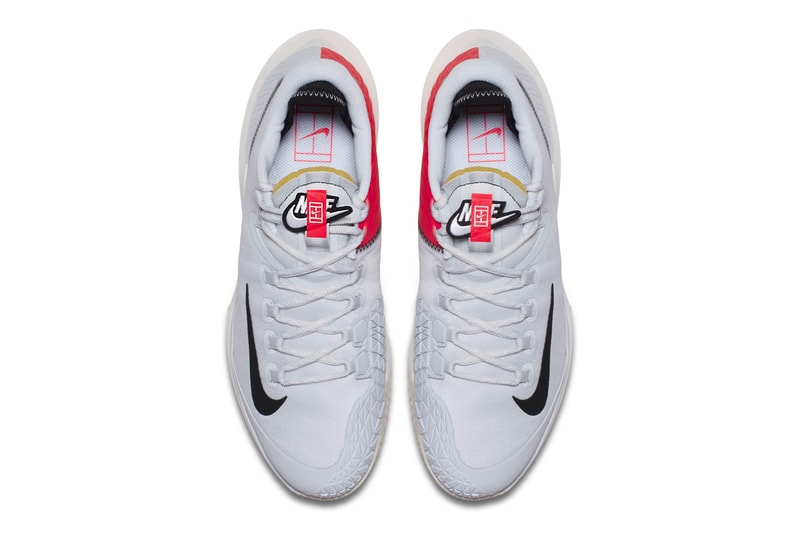 NikeCourt Air Zoom Zero QS "Platinum/Red Orbit"