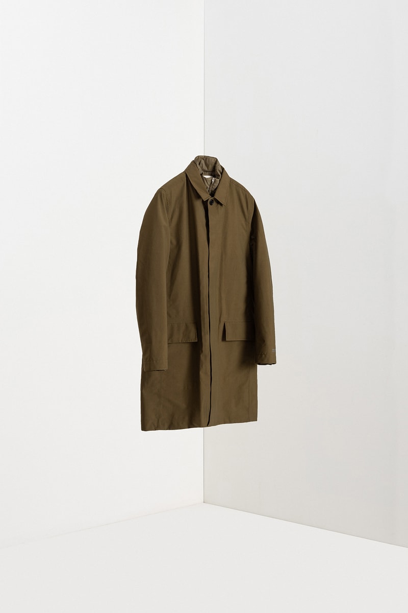 Norse Projects and GORE-TEX Autumn 2018 Release Beige Black Navy Long Coat Thor Rokkvi FYN PFCEC
