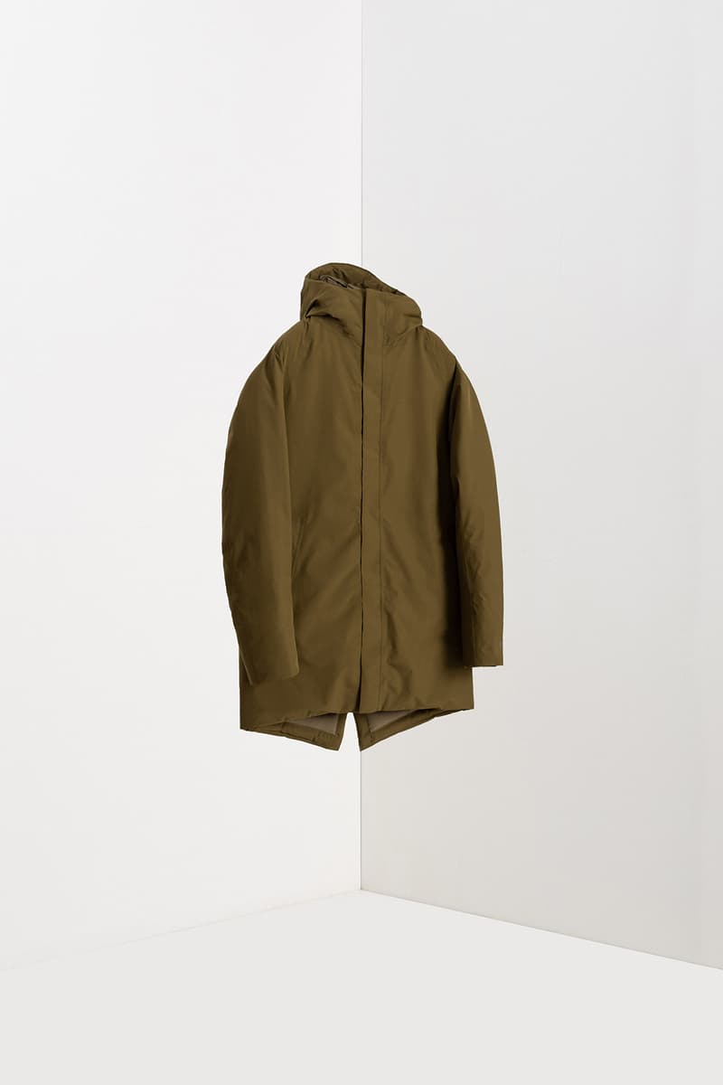 Norse Projects and GORE-TEX Autumn 2018 Release Beige Black Navy Long Coat Thor Rokkvi FYN PFCEC