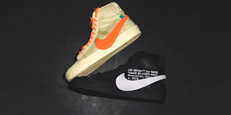 Virgil Abloh Names Off White X Nike Blazer Shoes Hypebeast Virgil Abloh Names Off White X Nike Blazer Shoes Hypebeast