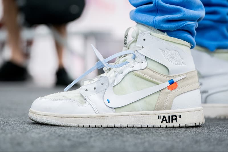 #OnFeet Agenda Las Vegas 2018 Pusha T Chief Keef Air Jordan 1 Retro High Off-White Chicago, adidas x Raf Simons Ozweego, Nike Element React 87, NikeCraft Mars Yard Shoe 2.0 Tom Sachs Space Camp, Nike SB Blazer Supreme, ACRONYM x Nike Air VaporMAx Moc 2, Nike Air Max 1 Parra, and the Air Jordan 3 Retro Oregon Pit Crew