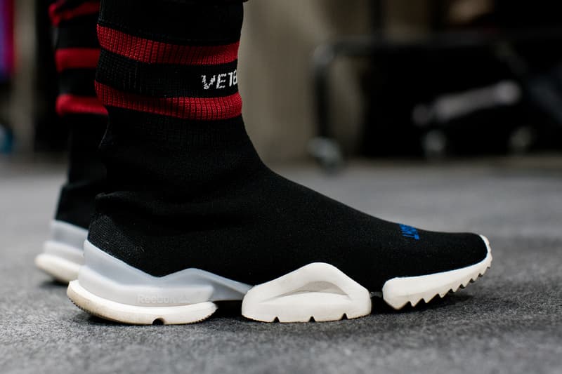 #OnFeet Agenda Las Vegas 2018 Pusha T Chief Keef Air Jordan 1 Retro High Off-White Chicago, adidas x Raf Simons Ozweego, Nike Element React 87, NikeCraft Mars Yard Shoe 2.0 Tom Sachs Space Camp, Nike SB Blazer Supreme, ACRONYM x Nike Air VaporMAx Moc 2, Nike Air Max 1 Parra, and the Air Jordan 3 Retro Oregon Pit Crew