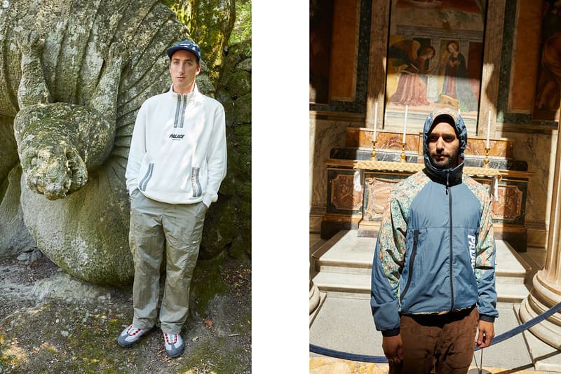 Palace Skateboards Fall Autumn 2018 Juergen Teller Lookbook Clothing Fashion Collection Blondey McCoy Lucien Clarke Rory Milanes Fergus Purcell Lev Tanju Release Information Details New York Tokyo London online web store shirt jacket hoodie T-shirt graphic print