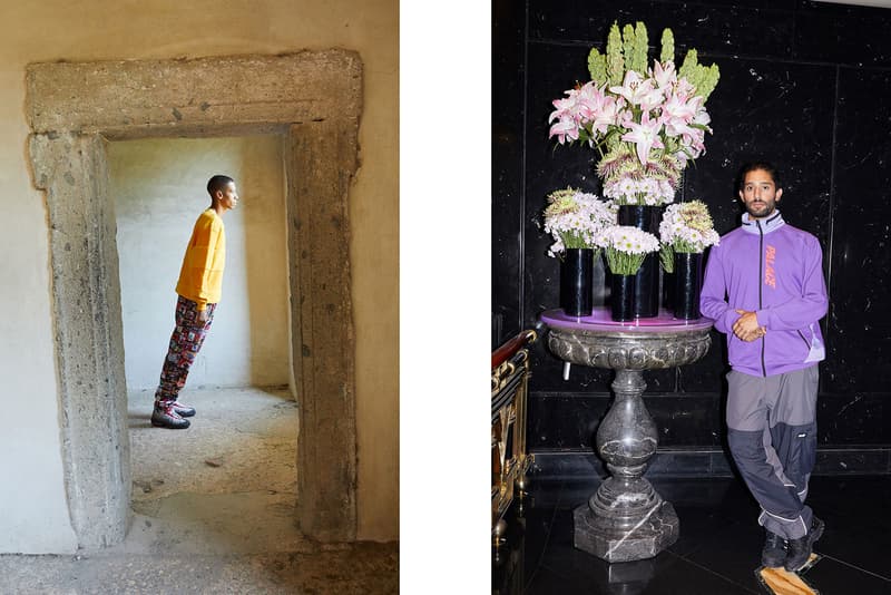 Palace Skateboards Fall Autumn 2018 Juergen Teller Lookbook Clothing Fashion Collection Blondey McCoy Lucien Clarke Rory Milanes Fergus Purcell Lev Tanju Release Information Details New York Tokyo London online web store shirt jacket hoodie T-shirt graphic print