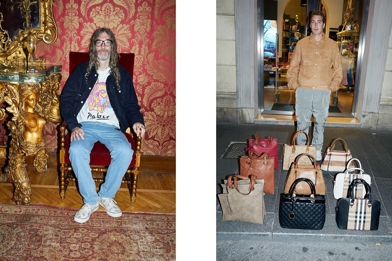 Palace Skateboards Fall Autumn 2018 Juergen Teller Lookbook Clothing Fashion Collection Blondey McCoy Lucien Clarke Rory Milanes Fergus Purcell Lev Tanju Release Information Details New York Tokyo London online web store shirt jacket hoodie T-shirt graphic print