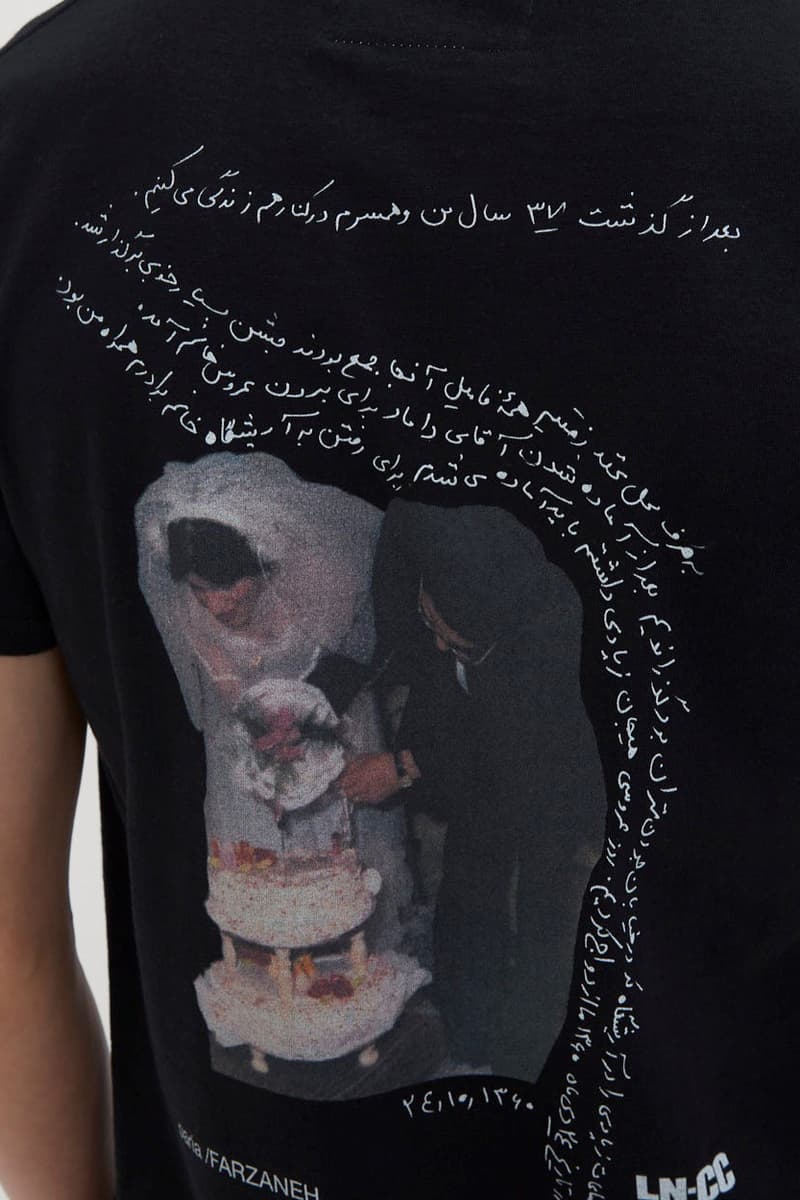 Paria Farzaneh x LN-CC Collaboration Details Collab Collection Cop Purchase Buy Fashion Clothing Garments Short Sleeve T-Shirts