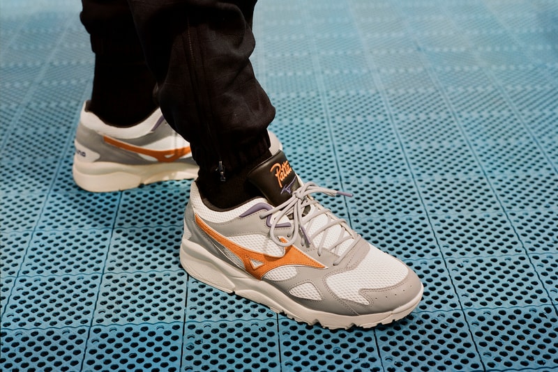Patta x Mizuno Sky Model Collab Lookbook Footwear Sneakers Kicks Trainers Clothing Fashion Runbird