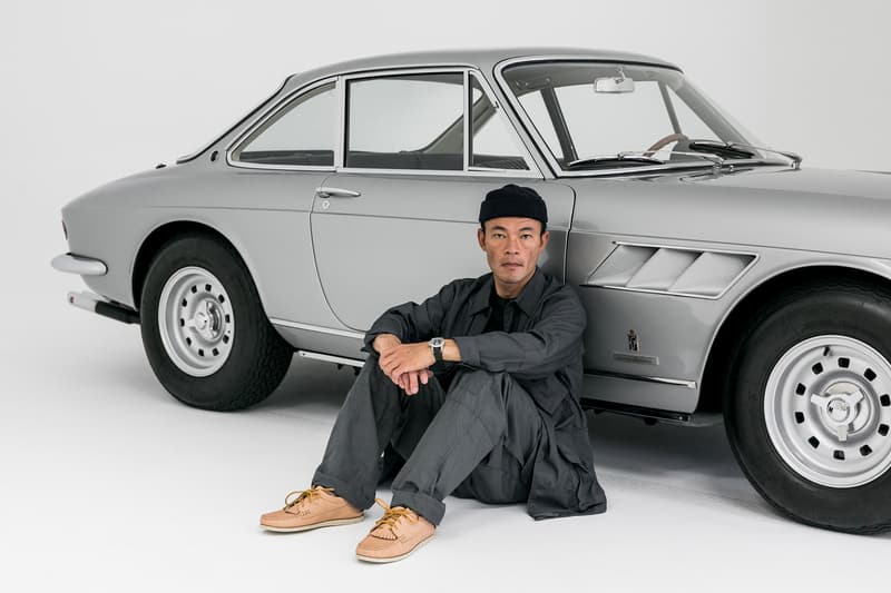 Period Correct yuketen collaboration driving shoes yuki matsuda leather beige kiltie california lookbook Ferrari 330 GT 2 2 footwear exclusive drop release date