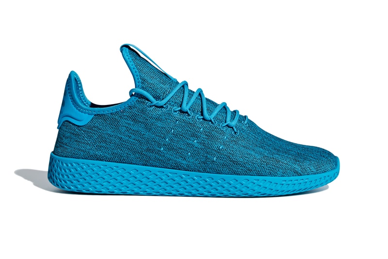 Pharrell adidas Tennis Hu Dip Dye Pack Williams Blue Yellow Red Maroon Mint Green Monochromatic