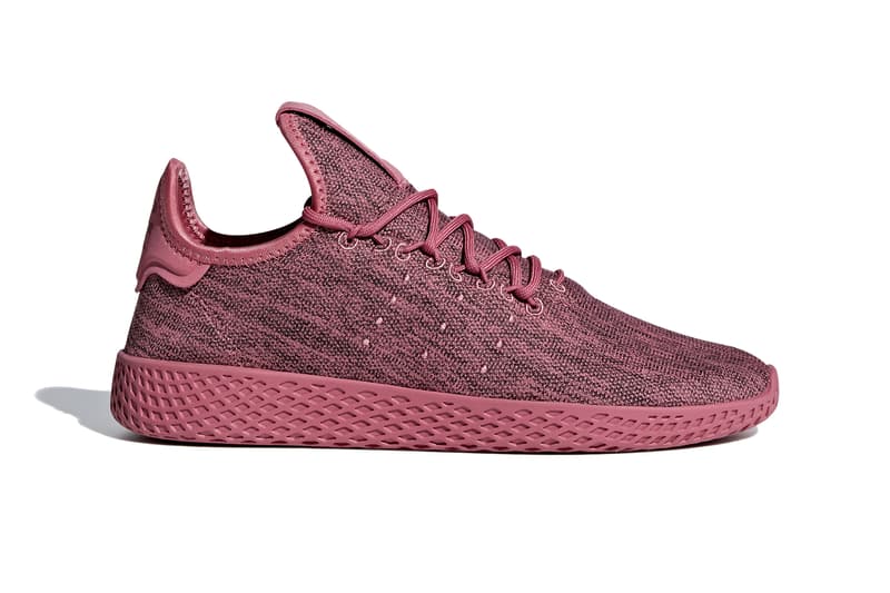 Pharrell adidas Tennis Hu Dip Dye Pack Williams Blue Yellow Red Maroon Mint Green Monochromatic