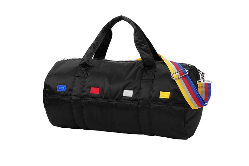 Pigalle Porter Bags Fall Winter 2018 Collection black red white blue grey yellow duffle duffel rucksack sling side shoulder Omotesando store Tokyo japan