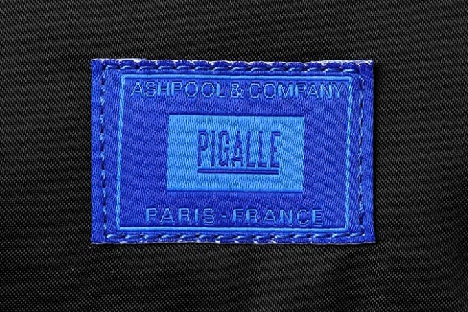 Pigalle Porter Bags Fall Winter 2018 Collection black red white blue grey yellow duffle duffel rucksack sling side shoulder Omotesando store Tokyo japan