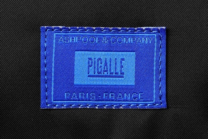 Pigalle Porter Bags Fall Winter 2018 Collection black red white blue grey yellow duffle duffel rucksack sling side shoulder Omotesando store Tokyo japan
