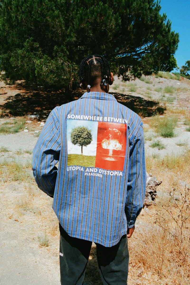 PLEASURES Fall Winter 2018 Collection Lookbook Cowboys on Acid t-shirts sweaters jackets pants