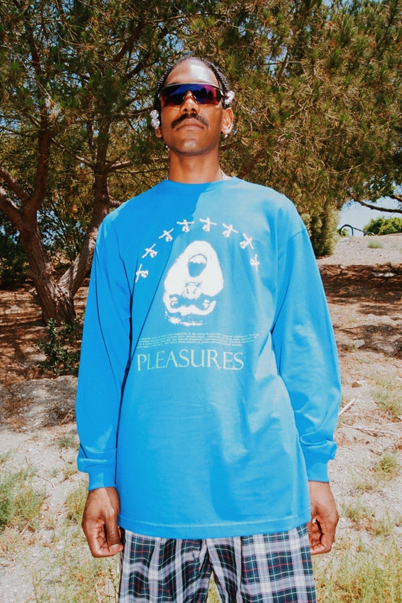 PLEASURES Fall Winter 2018 Collection Lookbook Cowboys on Acid t-shirts sweaters jackets pants