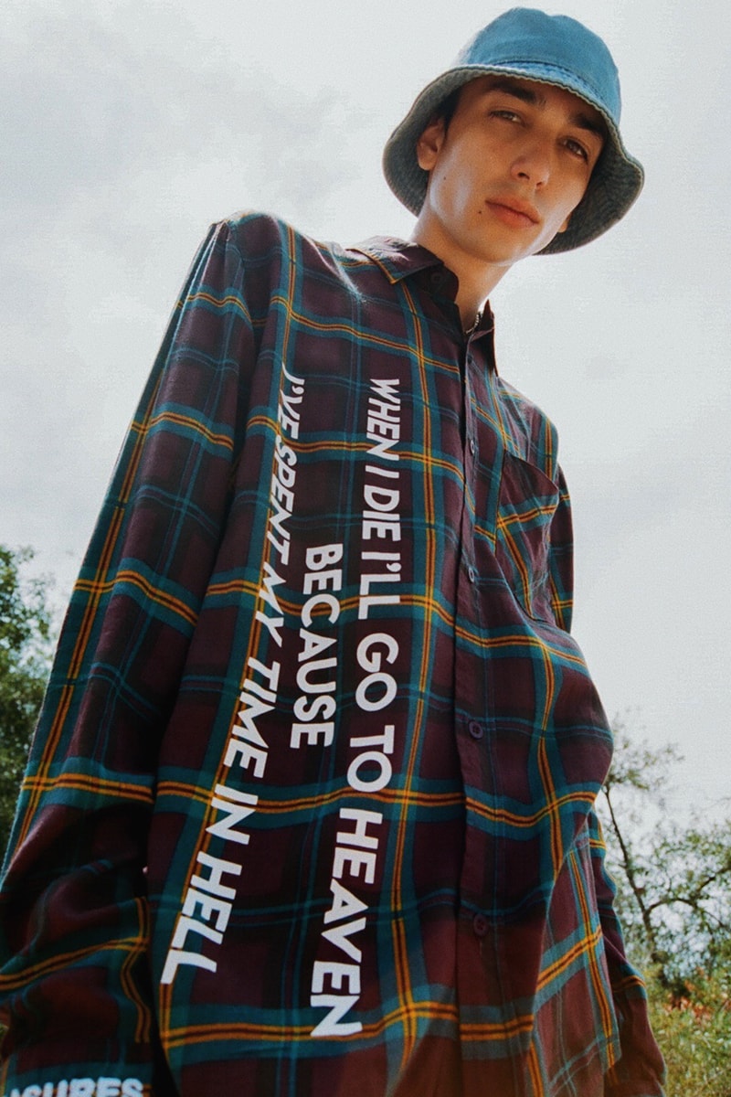 PLEASURES Fall Winter 2018 Collection Lookbook Cowboys on Acid t-shirts sweaters jackets pants