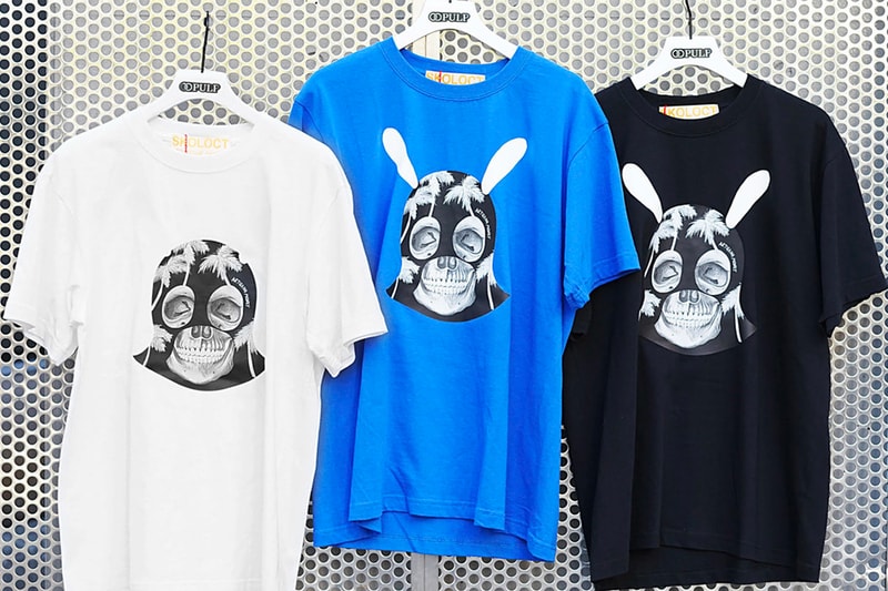 PULP 417 ÉDIFICE SKOLOCT Pop-Up Shop Pin Lighter Watch Hoodie T shirt tie dye Japan Tokyo