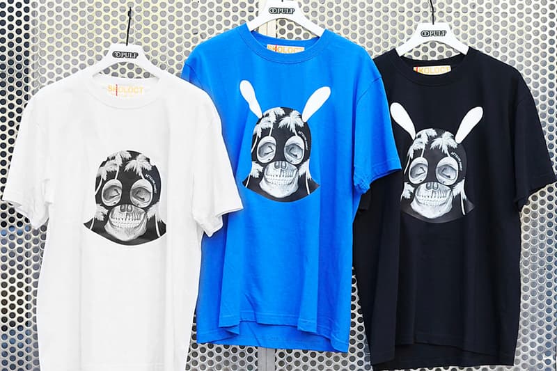 PULP 417 ÉDIFICE SKOLOCT Pop-Up Shop Pin Lighter Watch Hoodie T shirt tie dye Japan Tokyo