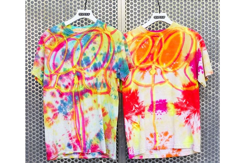 PULP 417 ÉDIFICE SKOLOCT Pop-Up Shop Pin Lighter Watch Hoodie T shirt tie dye Japan Tokyo