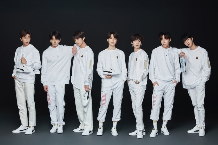PUMA Teams up With Korean Boy Band BTS on the Basket Silhouette