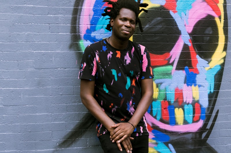 PUMA suede Bradley Theodore Interview clothes track suits sneaker low top colors pantone swatches skeletons skulls new york painting street art