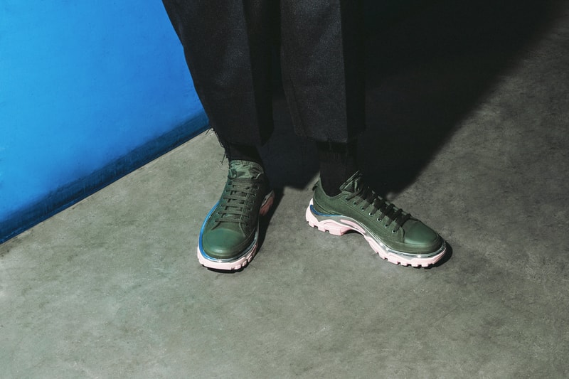 Raf Simons Detroit Runners FW18 On-Feet for HBX
