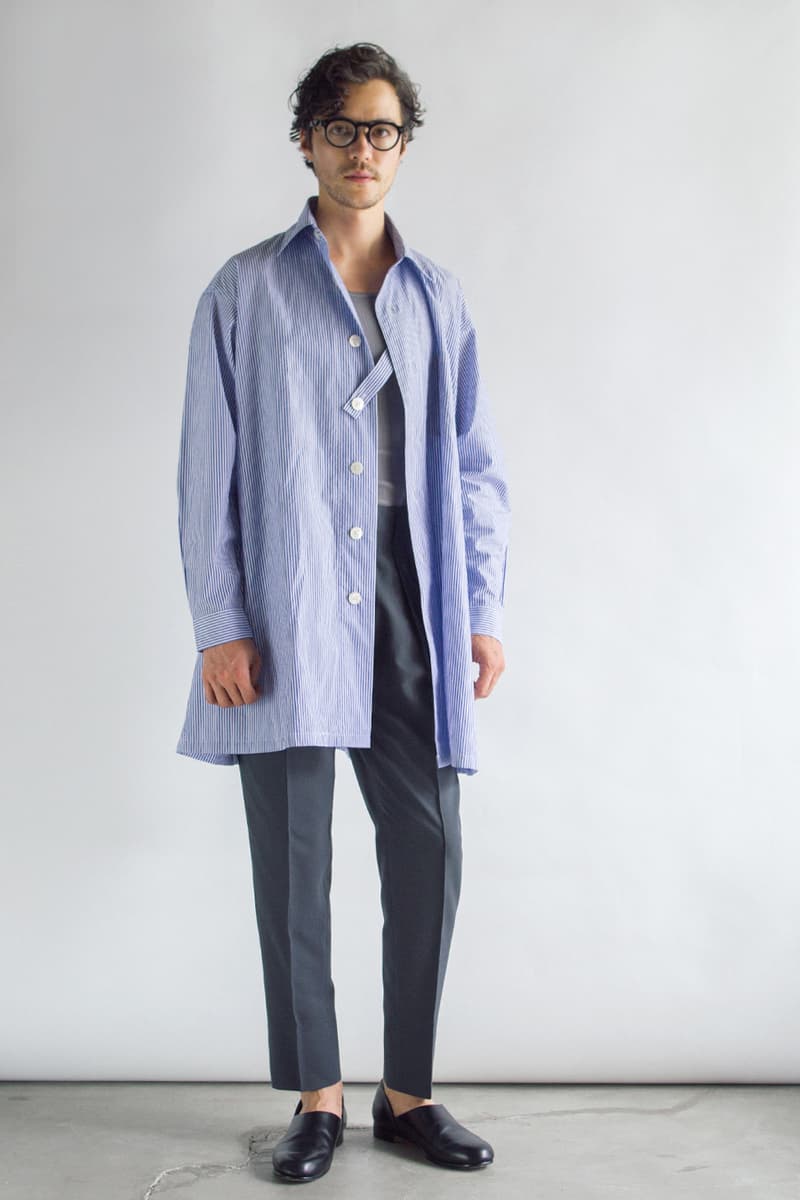 Rainmaker Kyoto Spring Summer 2019 Lookbook collection japan suiting tailoring style gown coat men women kimono