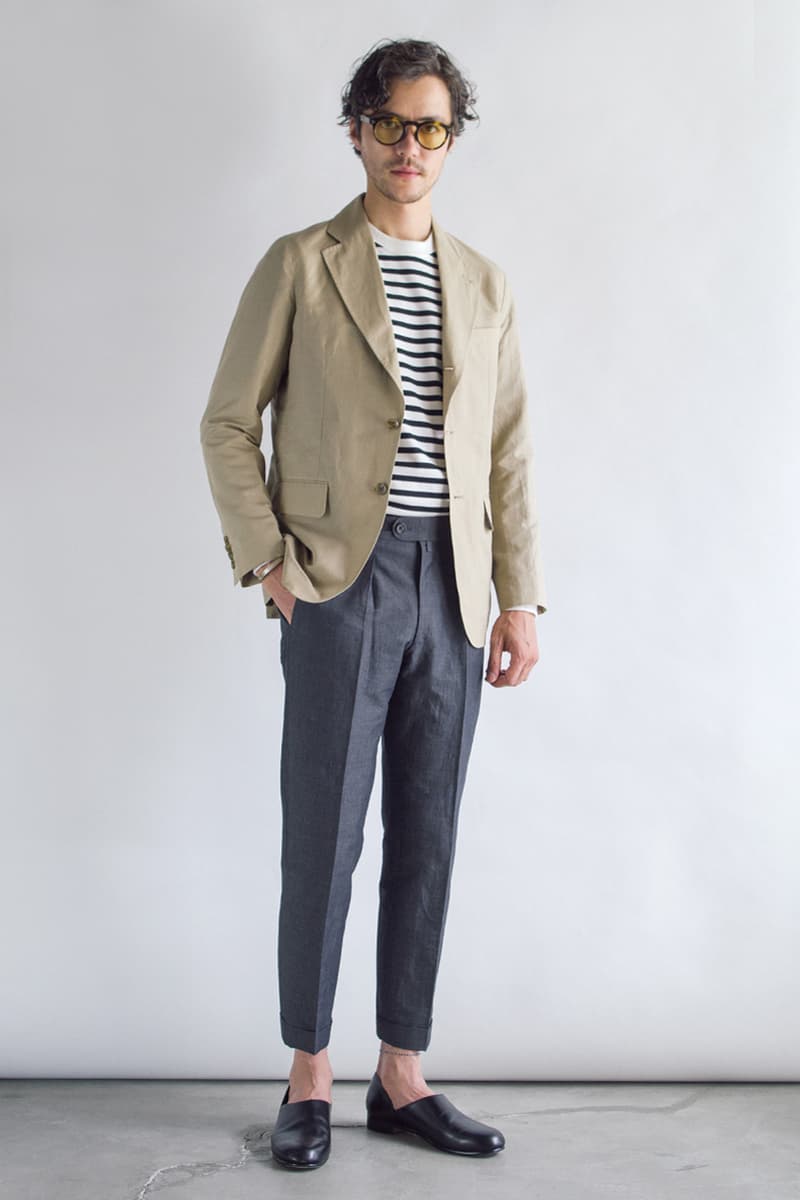 Rainmaker Kyoto Spring Summer 2019 Lookbook collection japan suiting tailoring style gown coat men women kimono